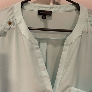 Women’s light blue blouse
